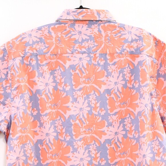 Bonobos Stretch Riviera Short Sleeve Men's Shirt Buttodown Slim Fit M NEW 274258 - Picture 8 of 9